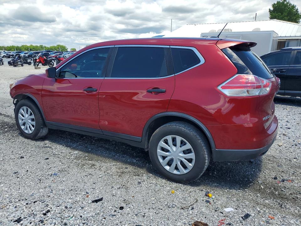 2016 Nissan Rogue VIN KNMAT2MV6GP697446 COPART salvage auction — WATER/FLOOD, MO - SALVAGE CERTIFICATE OF TITLE, sold $350 on 2026-07-27 (photo 2)