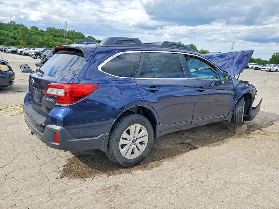 2018 Subaru VIN 4S4BSAHC8J3297974 COPART salvage auction — FRONT END, Il - Salvage Certificate, sold $750 on 2026-07-31 (photo 3)