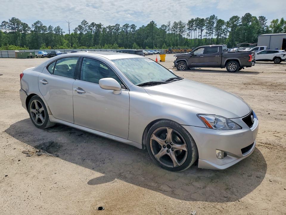 2007 Lexus Is VIN JTHBK262072030877 COPART salvage auction — REAR END, Sc - Cert Of Title-Salvage, sold $2,100 on 2026-07-06 (photo 4)