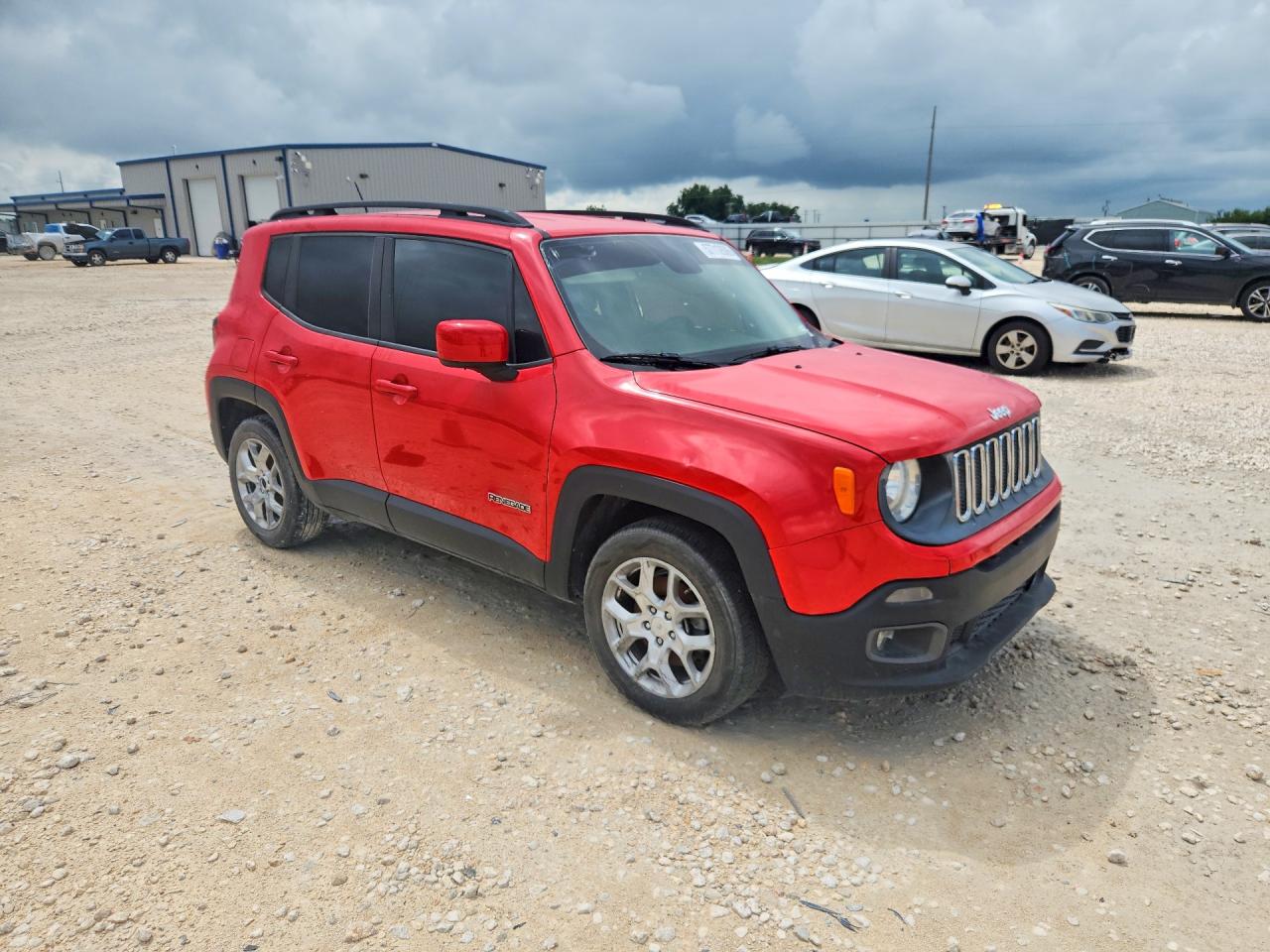 2017 Jeep Renegade VIN ZACCJABB1HPE60577 COPART salvage auction — Vandalized, TX - CERTIFICATE OF TITLE, sold $700 on 2026-07-02 (photo 4)