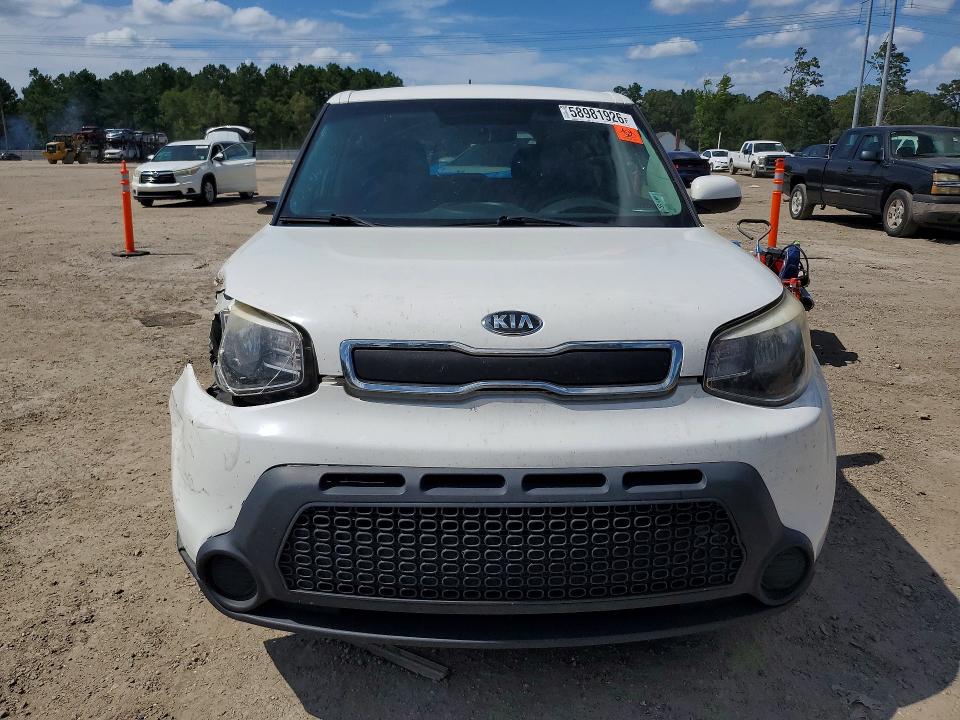 2016 Kia Soul VIN KNDJN2A28G7857086 COPART salvage auction — FRONT END, La - Cert Of Title-Salvage, sold $1,050 on 2026-07-14 (photo 5)