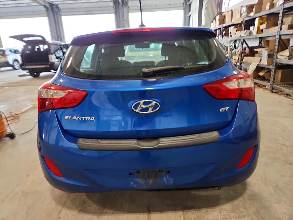 2017 Hyundai Elantra VIN KMHD35LH1HU377315 COPART salvage auction — REAR END, Ne - Cert Of Title-Salvage, sold $275 on 2026-07-14 (photo 6)