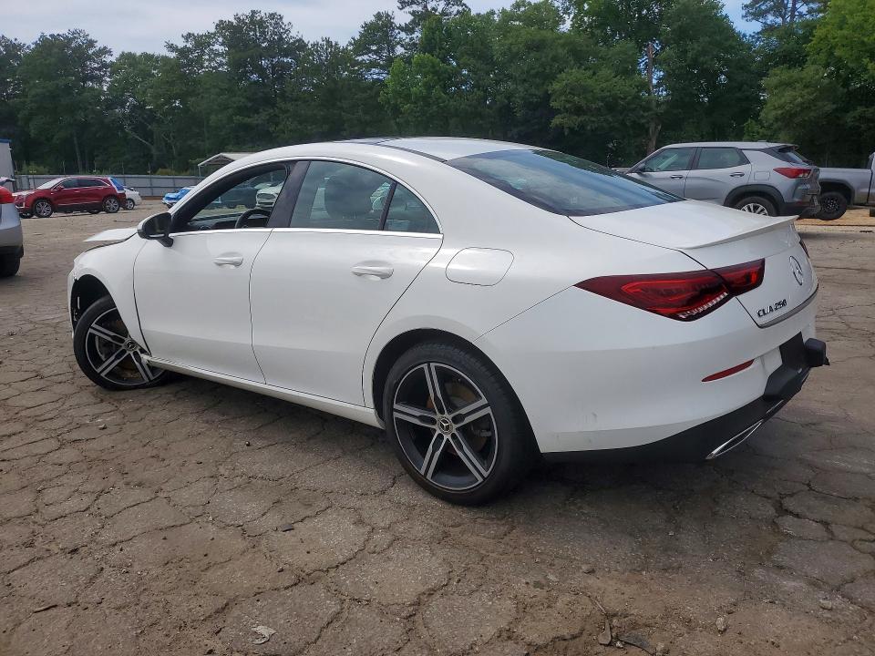 2021 Mercedes-benz Cla-klasse VIN W1K5J4GB8MN165908 COPART salvage auction — UNDERCARRIAGE, Ga - Cert Of Title-Salvage, sold $9,400 on 2026-07-31 (photo 2)