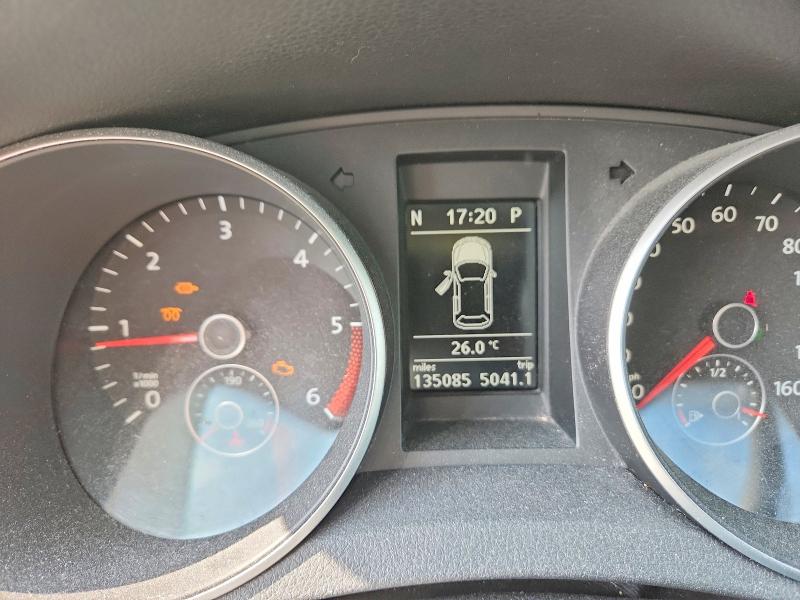 2011 Volkswagen Golf VIN WVWDM7AJXBW231431 COPART salvage auction — FRONT END, Mi - Dealer Only Clean Title, sold $775 on 2026-07-04 (photo 9)