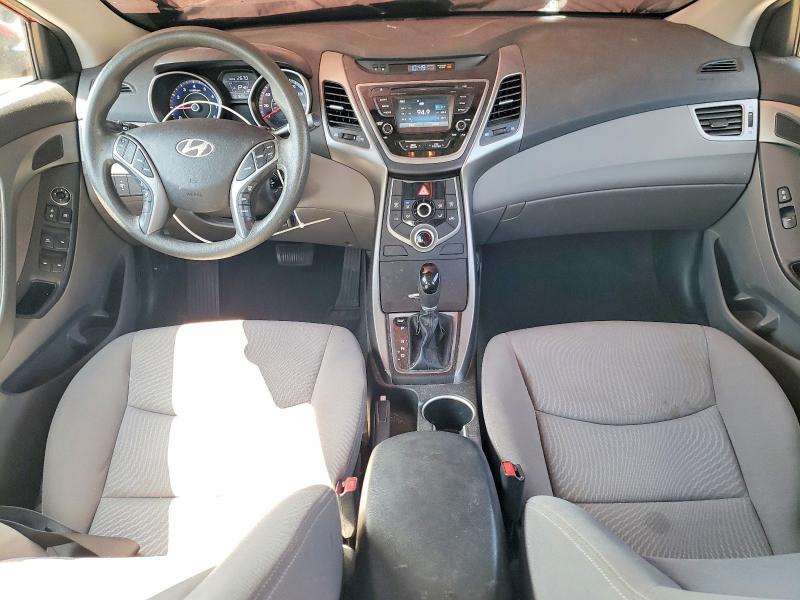 2015 Hyundai Elantra VIN KMHDH4AE9FU277822 COPART salvage auction — FRONT END, Va - Cert Of Title - Salvage, sold $750 on 2026-07-10 (photo 8)