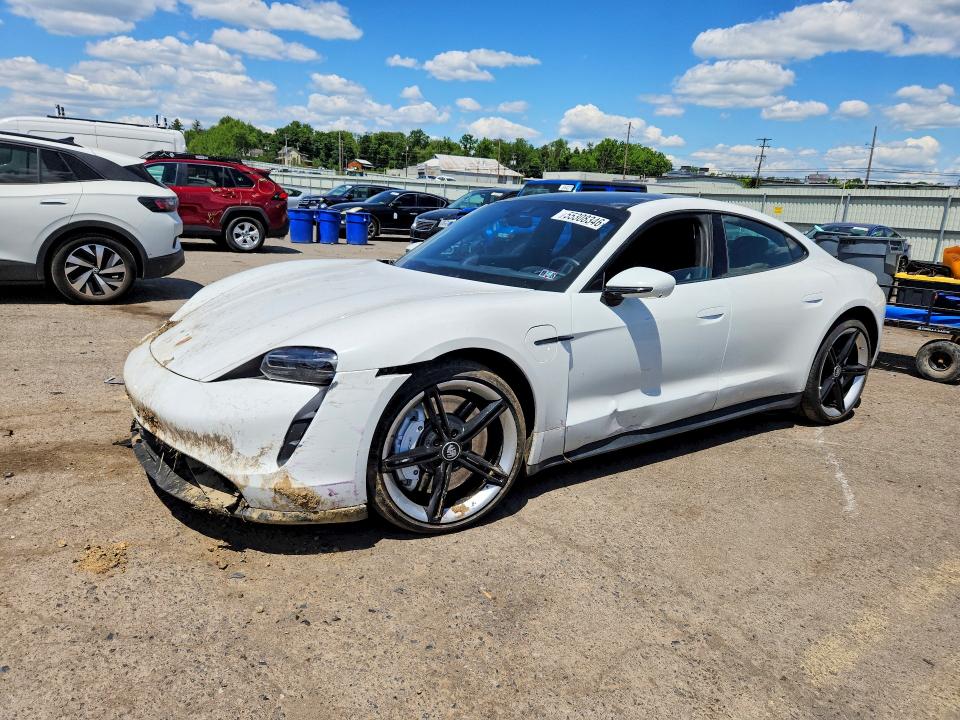 2023 Porsche Taycan VIN WP0AA2Y19PSA12627 COPART salvage auction — SIDE, Pa - Certificate Of Salvage, sold $31,750 on 2026-07-02 (photo 1)