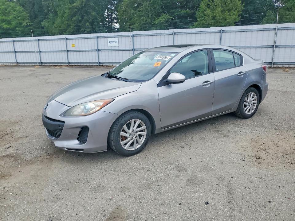 2012 Mazda 3 VIN JM1BL1V76C1534064 COPART salvage auction — FRONT END, Wa - Bill Of Sale, sold $350 on 2026-07-27 (photo 1)