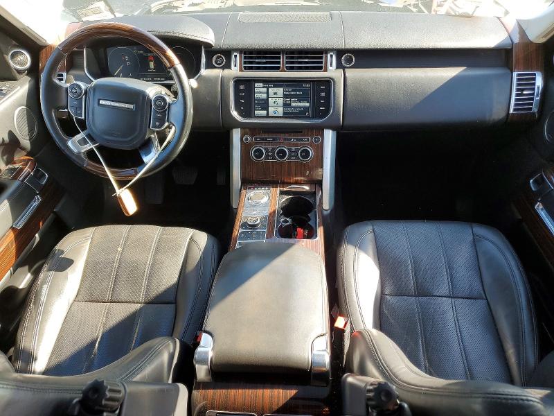 2015 Land rover RANGE ROVER VIN SALGS2VF5FA214267 COPART salvage auction — MECHANICAL, Wv - Certificate Of Title, sold $1,650 on 2026-07-16 (photo 8)
