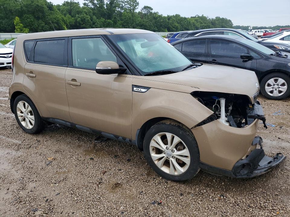 2014 Kia Soul VIN KNDJP3A58E7083445 COPART salvage auction — FRONT END, Fl - Cert Of Title Slvg Rebuildable, sold $450 on 2026-07-07 (photo 4)