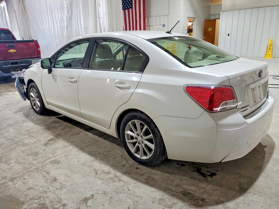 2014 Subaru Impreza VIN JF1GJAC60EH012892 COPART salvage auction — FRONT END, Ny - Mv-907A Salvage Certificate, sold $225 on 2026-07-13 (photo 2)
