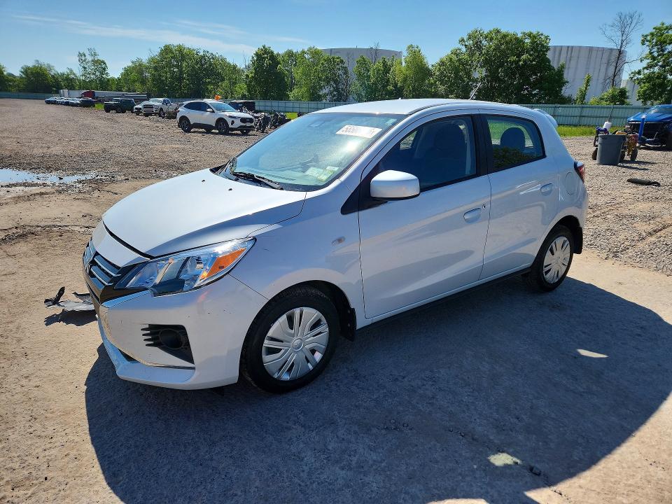 2024 Mitsubishi VIN ML32AUHJ9RH015950 COPART salvage auction — FRONT END, Ny - Mv-907A Salvage Certificate, sold $2,950 on 2026-07-08 (photo 1)