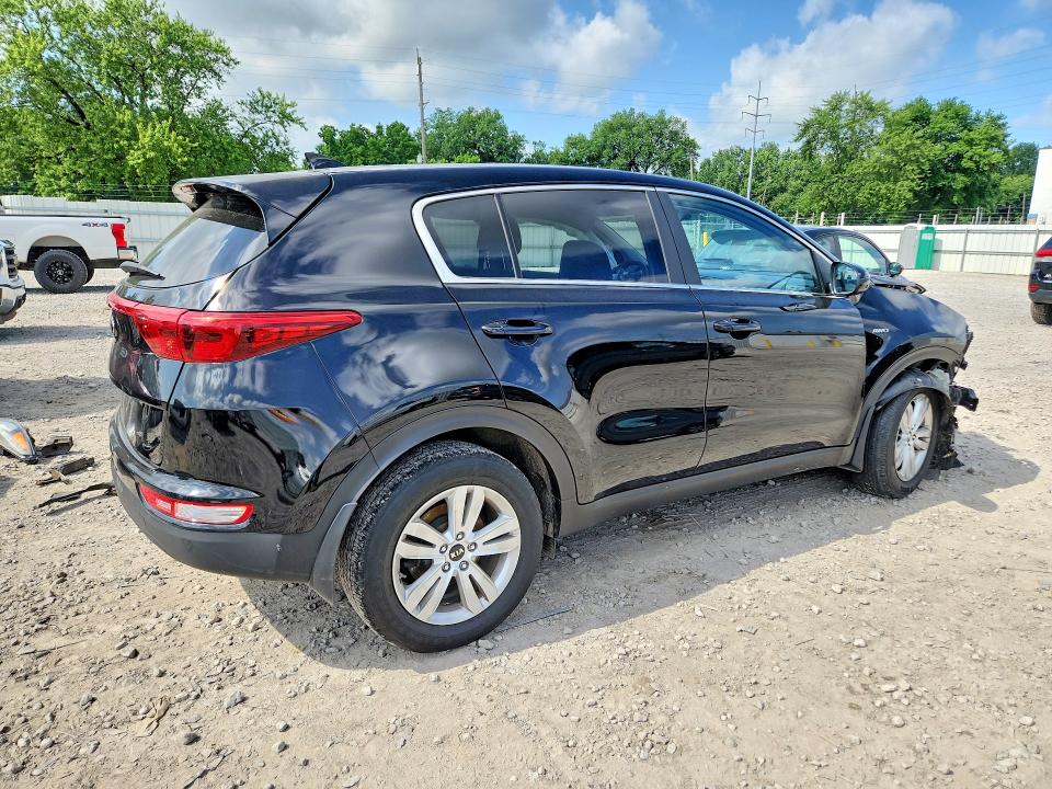 2017 Kia Sportage VIN KNDPMCAC9H7064635 COPART salvage auction — FRONT END, Oh - Cert Of Title-Salvage, sold $1,700 on 2026-07-14 (photo 3)