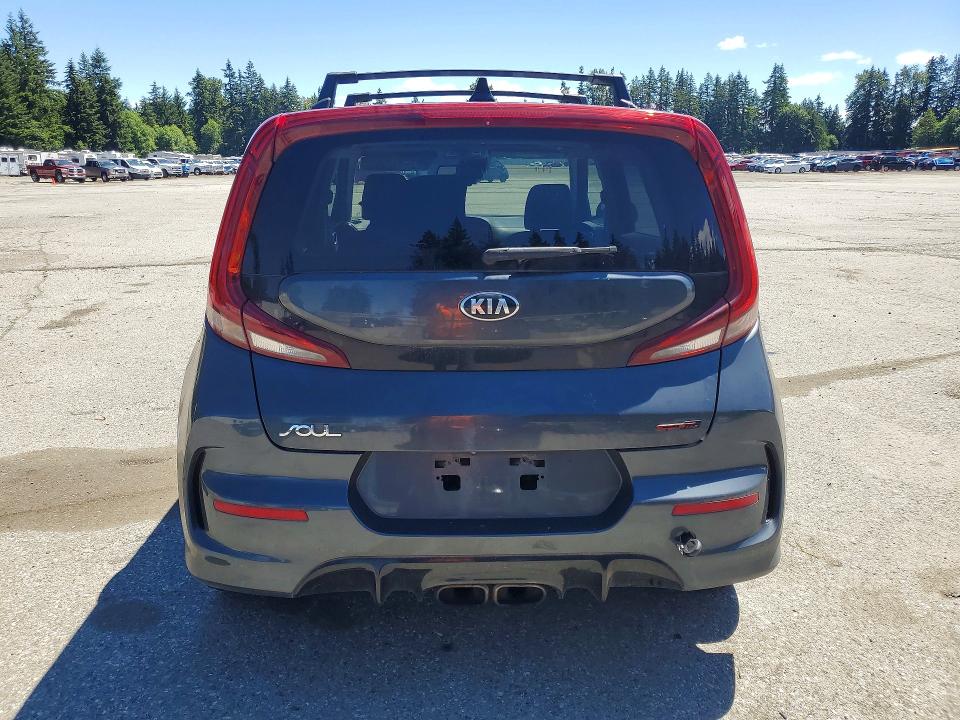 2020 Kia Soul VIN KNDJ53AF2L7102714 COPART salvage auction — FRONT END, Wa - Vehicle Cert Of Ownership-Titl, sold $2,400 on 2026-07-06 (photo 6)