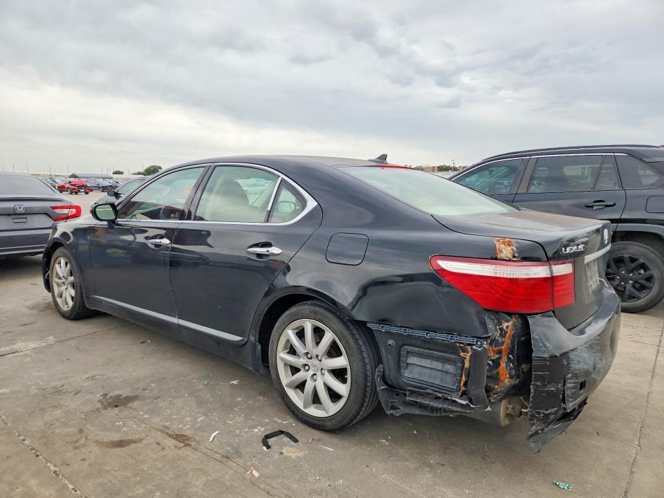 2008 Lexus Ls 460 VIN JTHBL46F385061665 COPART salvage auction — REAR END, Tx - Certificate Of Title, sold $675 on 2026-07-13 (photo 2)