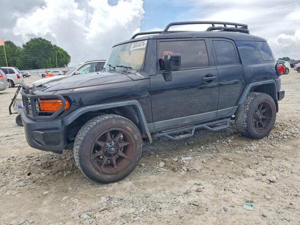 2007 Toyota Fj cruiser VIN JTEZU11F570009318 COPART salvage auction — SIDE, Ga - Certificate Of Title, sold $3,200 on 2026-07-17 (photo 1)