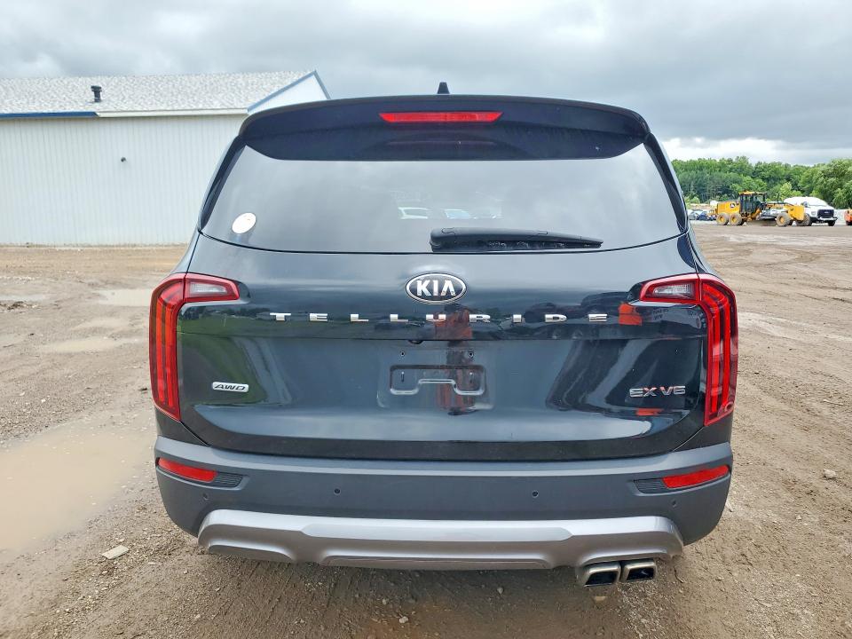 2020 Kia VIN 5XYP3DHC5LG058597 COPART salvage auction — HAIL, OH - CERT OF TITLE-SALVAGE, sold $125 on 2026-07-27 (photo 6)