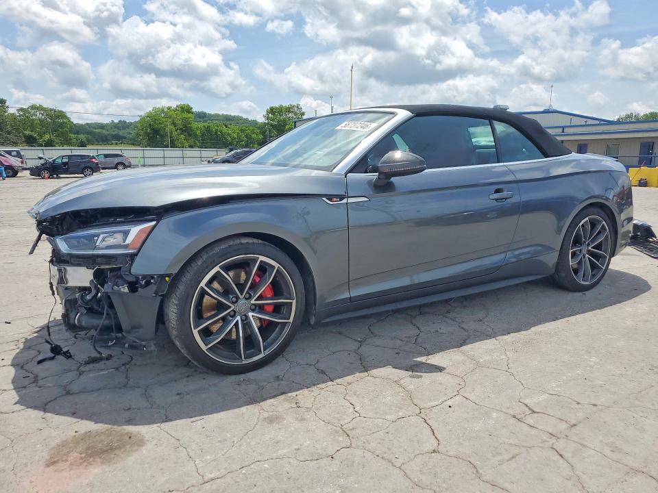 2018 Audi Rs5 VIN WAU24GF5XJN012098 COPART salvage auction — FRONT END, Tn - Salvage Certificate, sold $7,400 on 2026-07-08 (photo 1)
