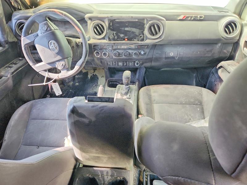 2017 Toyota Tacoma VIN 3TMCZ5AN8HM078304 COPART salvage auction — INTERIOR BURN, Ca - Salvage Certificate, sold $5,900 on 2026-07-09 (photo 8)