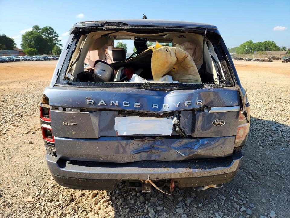 2019 Land rover VIN SALGS2SV2KA533129 COPART salvage auction — ROLLOVER, Al - Cert Of Title-Salvage Title, sold $3,100 on 2026-07-29 (photo 6)