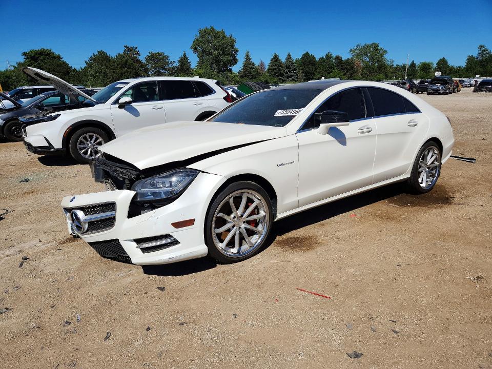 2014 Mercedes-benz Cls-klasse VIN WDDLJ9BB4EA101031 COPART salvage auction — FRONT END, Il - Salvage Certificate, sold $1,300 on 2026-07-09 (photo 1)