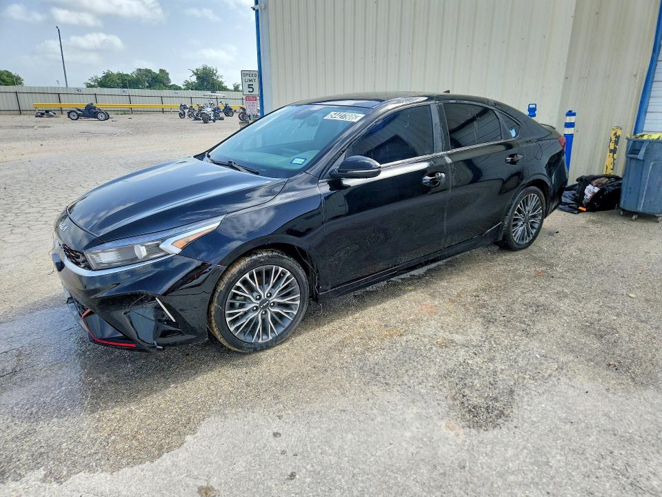 2024 Kia Forte VIN 3KPF54AD7RE795721 COPART salvage auction — FRONT END, TX - CERTIFICATE OF TITLE, sold $7,800 on 2026-07-09 (photo 1)