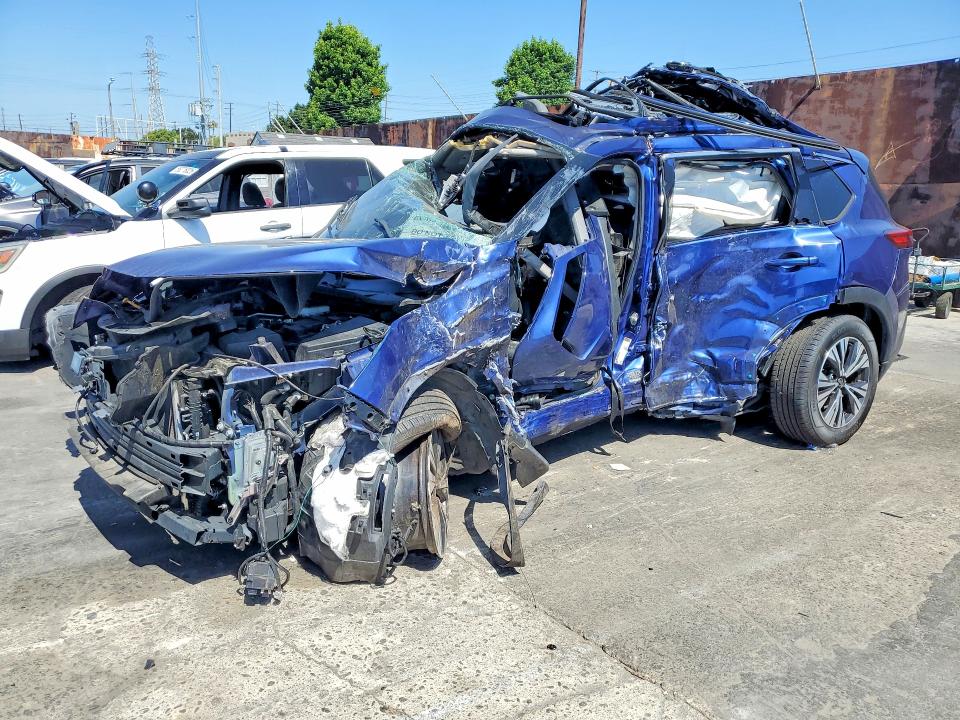 2021 Nissan Rogue VIN JN8AT3BAXMW020525 COPART salvage auction — ALL OVER, Ca - Salvage Certificate, sold $325 on 2026-07-06 (photo 1)