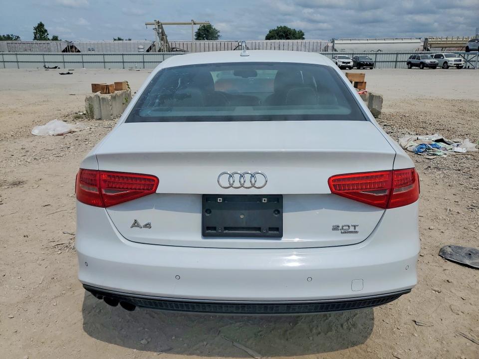 2014 Audi A4 VIN WAUFFAFL8EA047971 COPART salvage auction — FRONT END, Ks - Cert Of Title-Salvage, sold $700 on 2026-07-28 (photo 6)