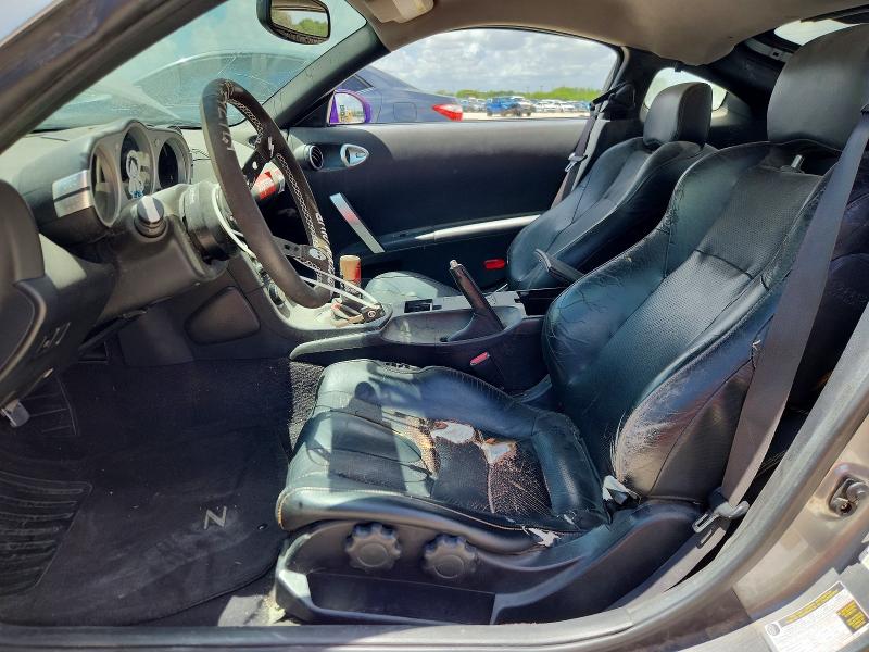 2005 Nissan 350z VIN JN1AZ34E55M654299 COPART salvage auction — MINOR DENT/SCRATCHES, TX - CERTIFICATE OF TITLE, sold $400 on 2026-07-20 (photo 7)