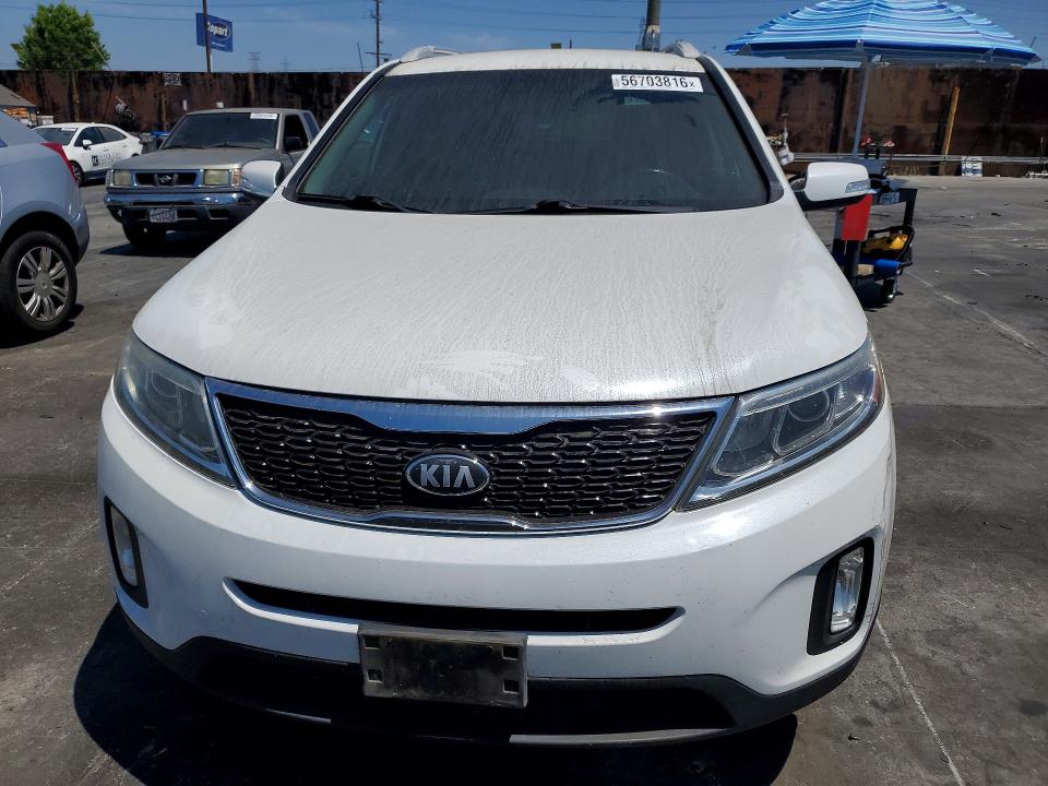 2014 Kia Sorento VIN 5XYKUDA7XEG469145 COPART salvage auction — MECHANICAL, Ca - Salvage Certificate, sold $500 on 2026-07-10 (photo 5)