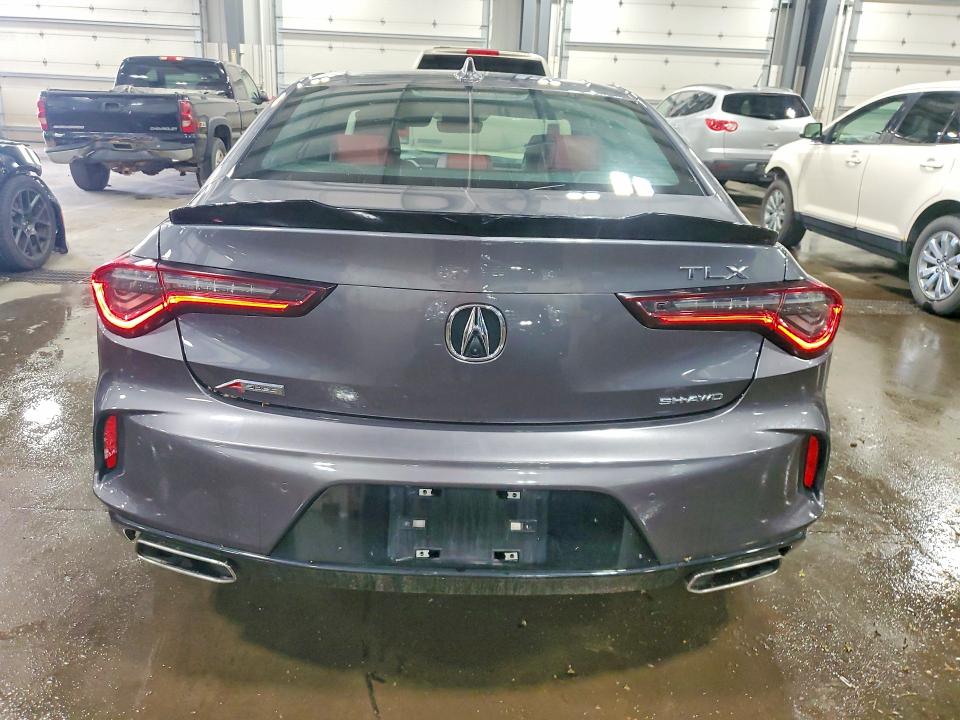 2023 Acura Tlx VIN 19UUB6F55PA001703 COPART salvage auction — FRONT END, Mn - Cert Of Title-Salvage, sold $14,000 on 2026-07-28 (photo 6)
