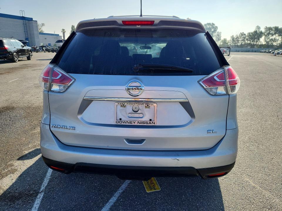 2015 Nissan VIN 5N1AT2MT9FC861580 COPART salvage auction — FRONT END, Ca - Salvage Certificate, sold $1,600 on 2026-07-02 (photo 6)