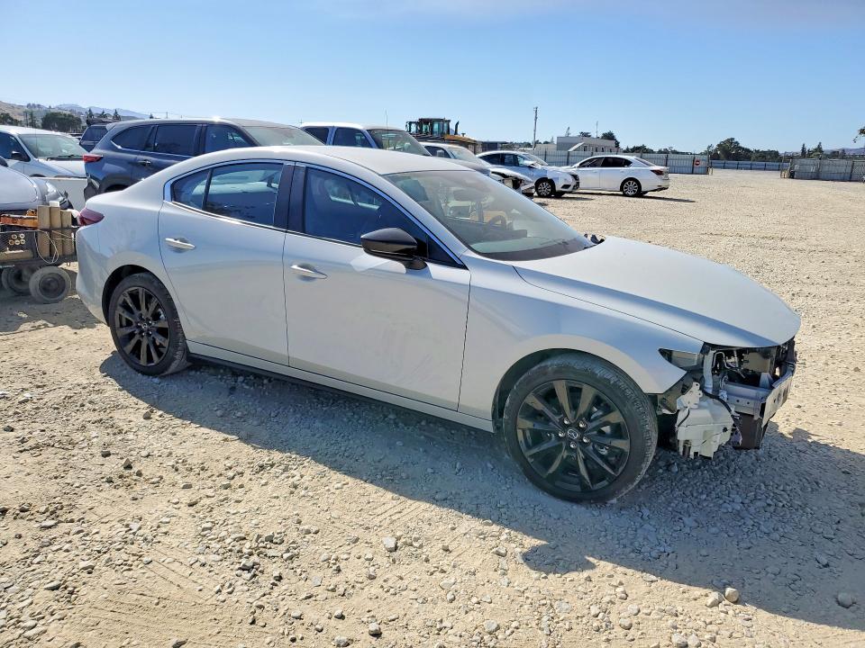2025 Mazda 3 VIN JM1BPABM9S1769359 COPART salvage auction — FRONT END, CA - SALVAGE CERTIFICATE, sold $5,200 on 2026-07-21 (photo 4)