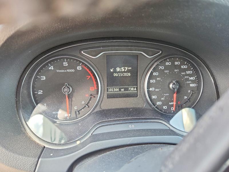 2016 Audi A3 VIN WAU78LFF9G1055696 COPART salvage auction — FRONT END, Mi - Certificate Of Title, sold $700 on 2026-07-14 (photo 9)