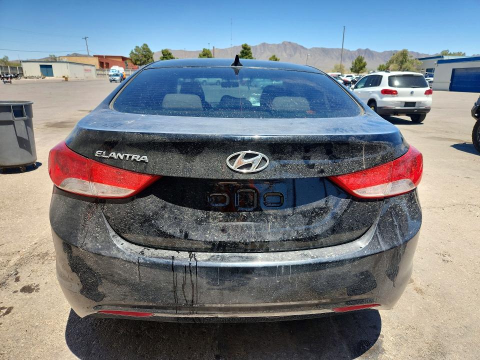 2013 Hyundai VIN KMHDH4AE3DU849237 COPART salvage auction — FRONT END, Tx - Certificate Of Title, sold $700 on 2026-07-31 (photo 6)