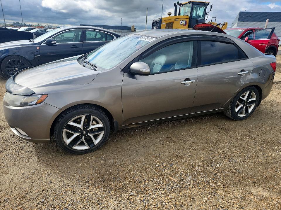 2010 Kia Forte VIN KNAFW4A39A5237273 COPART salvage auction — REAR END, Ab - Bos - Salvage, sold $375 on 2026-07-09 (photo 1)