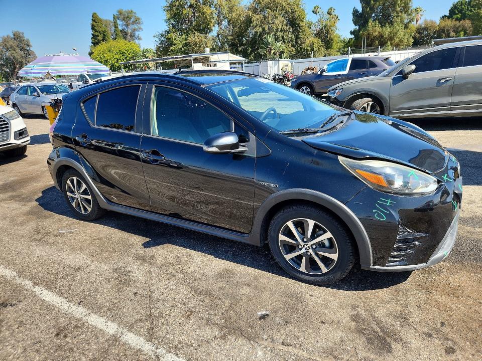 2018 Toyota Prius VIN JTDKDTB34J1611182 COPART salvage auction — FRONT END, Ca - Salvage Certificate, sold $5,100 on 2026-07-02 (photo 4)