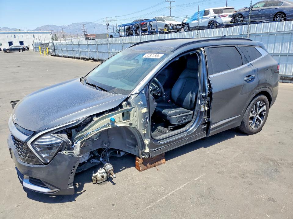 2024 Kia Sportage VIN KNDPVCDG1R7120001 COPART salvage auction — FRONT END, Ca - Salvage Certificate, sold $300 on 2026-07-27 (photo 1)