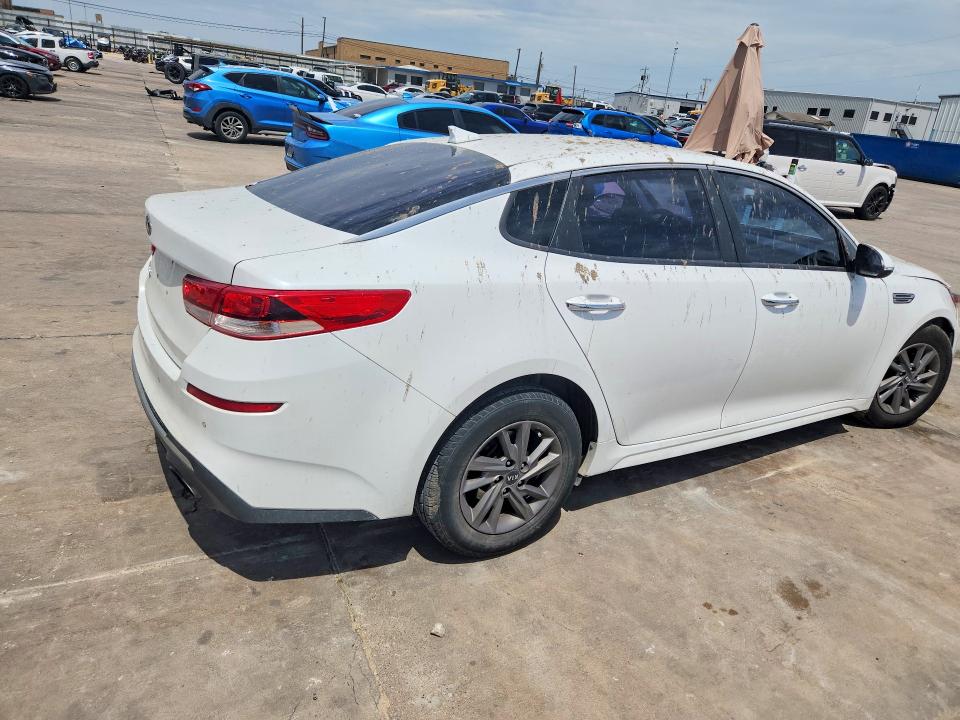 2020 Kia Optima VIN 5XXGT4L32LG411969 COPART salvage auction — FRONT END, Tx - Salvage Vehicle Title, sold $1,400 on 2026-07-09 (photo 3)