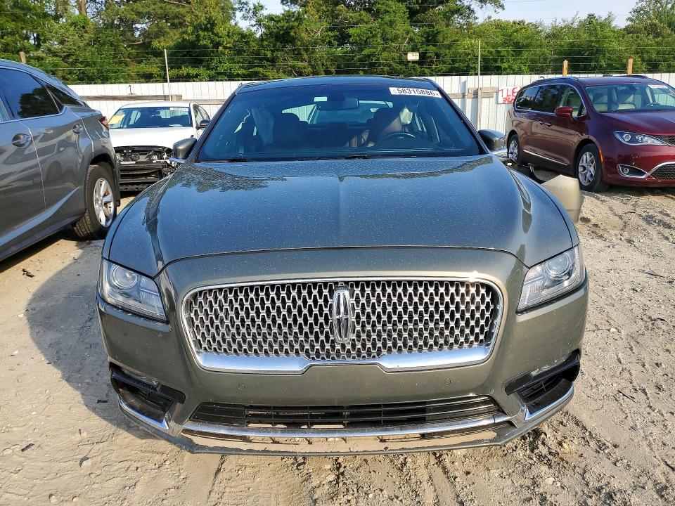 2017 Lincoln Continental VIN 1LN6L9RP1H5607413 COPART salvage auction — REAR END, Fl - Cert Of Title Slvg Rebuildable, sold $450 on 2026-09-01 (photo 5)