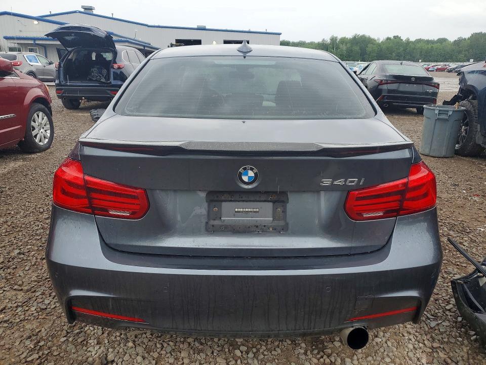 2017 BMW VIN WBA8B7G37HNU37821 COPART salvage auction — FRONT END, Ny - Mv-907A Salvage Certificate, sold $10,700 on 2026-07-08 (photo 6)