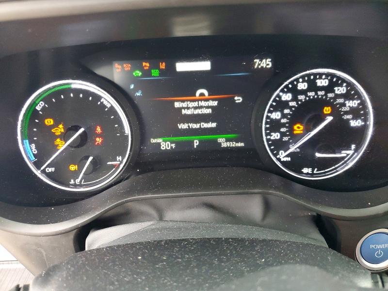 2022 Toyota Sienna VIN 5TDZSKFC5NS052596 COPART salvage auction — SIDE, TX - SALVAGE VEHICLE TITLE (P), sold $1,250 on 2026-07-24 (photo 9)