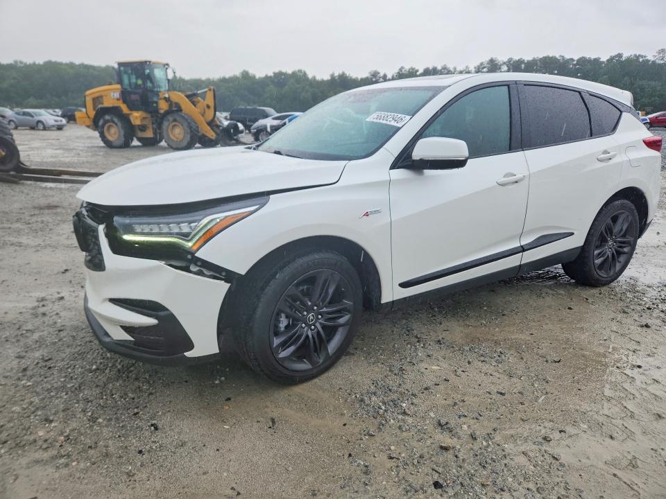 2021 Acura Rdx VIN 5J8TC1H6XML007403 COPART salvage auction — FRONT END, Ga - Cert Of Title-Salvage, sold $9,300 on 2026-07-28 (photo 1)