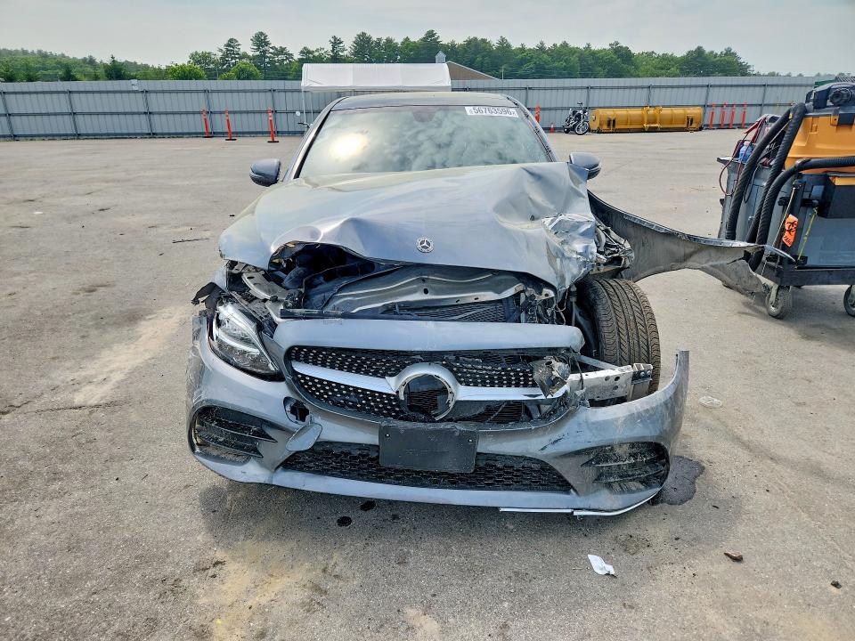 2021 Mercedes-benz C-klasse VIN W1KWF8EBXMR651581 COPART salvage auction — FRONT END, Me - Cert Of Title-Salvage Collisio, sold $4,800 on 2026-07-17 (photo 5)