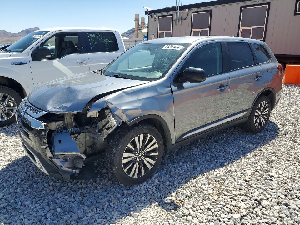 2020 Mitsubishi Outlander VIN JA4AZ3A39LZ026014 COPART salvage auction — FRONT END, Nv - Salvage Title, sold $1,800 on 2026-07-08 (photo 1)