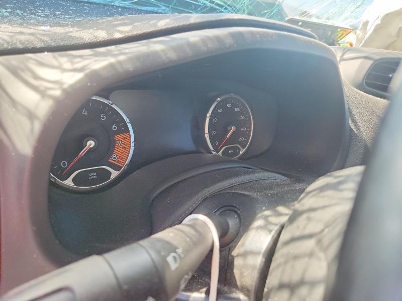 2021 Jeep Renegade VIN ZACNJDC1XMPM24538 COPART salvage auction — FRONT END, Ca - Salvage Certificate, sold $300 on 2026-08-05 (photo 9)
