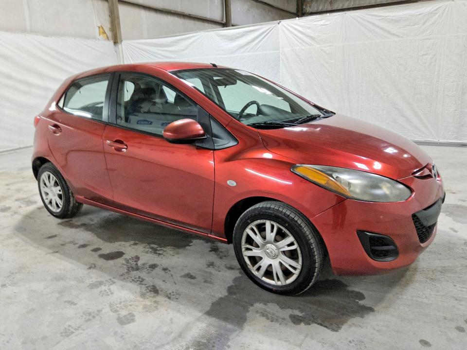 2014 Mazda 2 VIN JM1DE1KY0E0174167 COPART salvage auction — REAR END, Tn - Certificate Of Title, sold $600 on 2026-07-09 (photo 4)