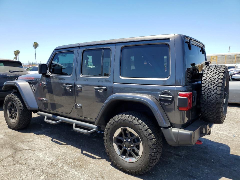 2018 Jeep Wrangler / VIN 1C4HJXFN1JW314556 COPART salvage auction — FRONT END, Ca - Salvage Certificate, sold $15,700 on 2026-07-31 (photo 2)