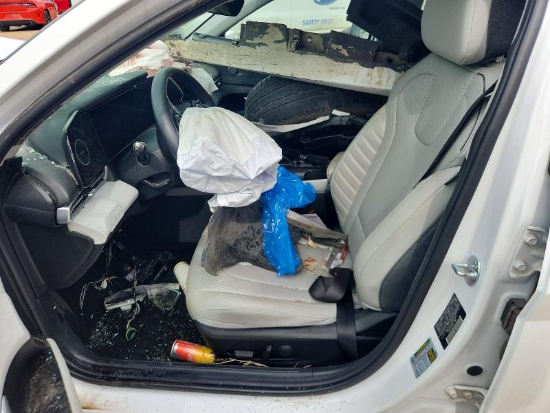 2025 Hyundai Elantra VIN KMHLP4DG4SU892204 COPART salvage auction — FRONT END, Il - Salvage Certificate, sold $2,750 on 2026-07-31 (photo 7)