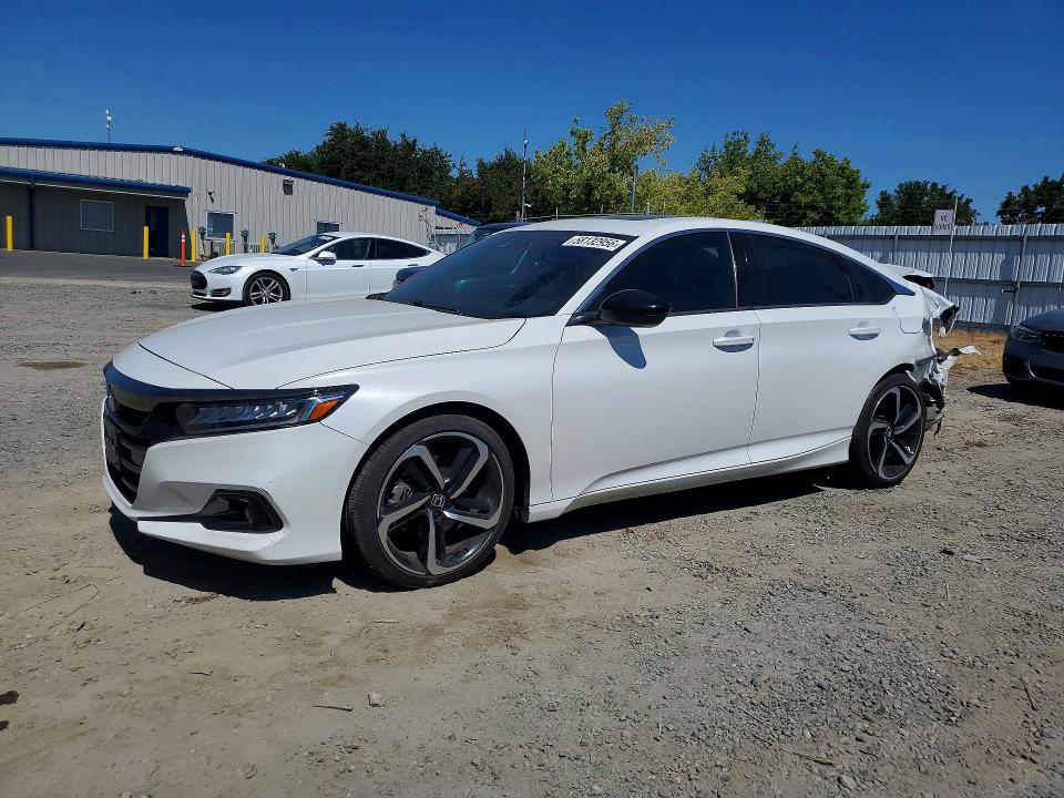 2021 Honda Accord VIN 1HGCV2F32MA002488 COPART salvage auction — REAR END, CA - SALVAGE CERTIFICATE, sold $5,000 on 2026-07-09 (photo 1)