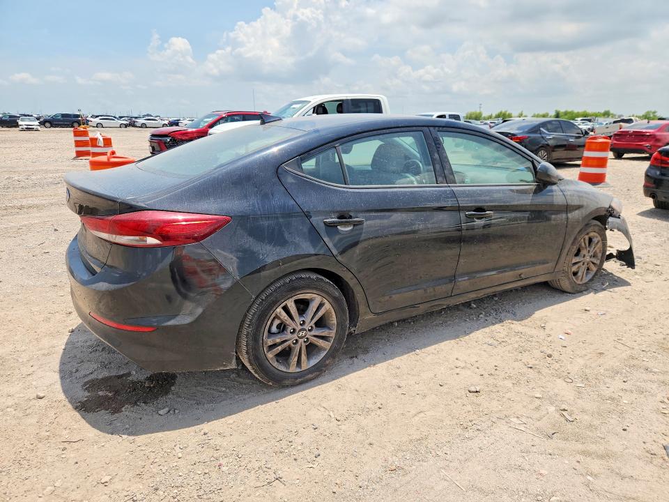 2018 Hyundai Elantra VIN 5NPD84LF9JH393969 COPART salvage auction — FRONT END, TX - SALVAGE VEHICLE TITLE, sold $1,600 on 2026-07-02 (photo 3)